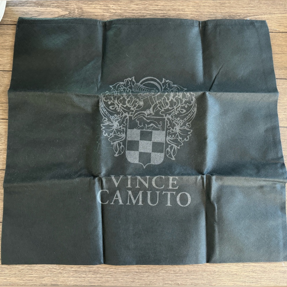 Vince Camuto Black Logo Dust Bag
